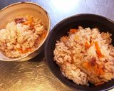 コンビーフと人参の炊き込みご飯作り方5写真