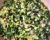 離乳食★ほうれん草としめじの卵とじ作り方3写真