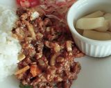 カレールーだけで作る簡単ドライカレー!作り方6写真