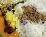 超簡単。失敗なし。絶品。パラパラ黒炒飯。作り方2写真