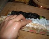 えびの天ぷら巻き寿司　全手順写真付き作り方10写真