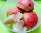 ＊ももジャム＊作り方1写真