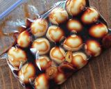 ご飯のお供★うずら卵のにんにく醤油漬け作り方2写真