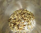 キヌアのタルト生地でチーズケーキ作り方4写真