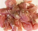 ムネ肉とブロッコリーのリゾット作り方1写真