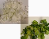 ムネ肉とブロッコリーのリゾット作り方2写真