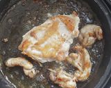 【男飯】鶏油で揚げ焼きパリパリチキン作り方8写真