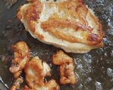 【男飯】鶏油で揚げ焼きパリパリチキン作り方9写真