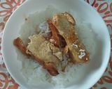 【男飯】鶏油で揚げ焼きパリパリチキン作り方14写真