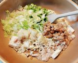ツナ缶でヘルシー炒り豆腐作り方4写真