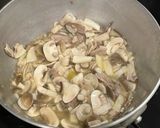 きのこのバター醬油スパゲティ作り方2写真