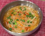 【手抜き】ピリ辛中華風にゅうめん作り方6写真