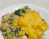 ムネ肉とブロッコリーのリゾット作り方11写真