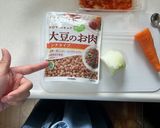 餡かけキムチチャーハンオムライス作り方1写真