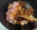 鶏とひじきに蓮根の梅ぇ和スパイスカレー作り方4写真