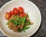 【朝食】納豆トマト作り方3写真