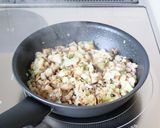 皆大好き【キノコとネギのキッシュ】具沢山作り方7写真