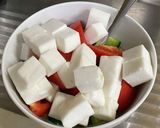 はんぺんときゅうりとトマトの和え物作り方6写真