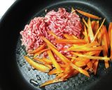 もやし甘酢あんかけ大盛り焼きそば作り方1写真