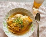 餡かけキムチチャーハンオムライス作り方9写真
