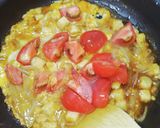 トマトと豆腐の玉子とじ作り方7写真
