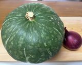 おかっくまのかぼちゃサラダ&スープ作り方1写真