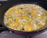 秋〜♡茗荷de豆腐の卵とじ作り方2写真