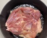 味研焼肉生だれでサイゼ鶏肉ディアボラ風作り方5写真