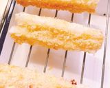再現飯 餅ベーコン揚げ RANMARU作り方3写真