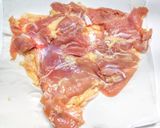 鶏もも肉でふーみんママ風のバンバンジー作り方2写真