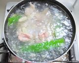鶏もも肉でふーみんママ風のバンバンジー作り方4写真