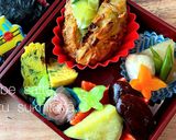 令和四年　九月一日　梅おにぎり弁当作り方4写真