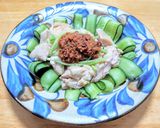 鶏もも肉でふーみんママ風のバンバンジー作り方10写真
