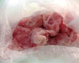 キャベツとアボカドと豚肉の味噌ソテー！作り方1写真