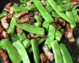 ベーコンとインゲンのバター炒め作り方5写真