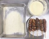 簡単！タレ焼鳥deボリューム満点☆串カツ作り方1写真