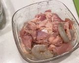 鶏肉と海老のミックスナッツ炒め作り方2写真