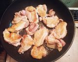 簡単☆鶏肉となすのトマト煮込み作り方2写真