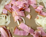 じゃがいもとベーコン炒めのチーズ焼き^^作り方4写真