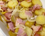 じゃがいもとベーコン炒めのチーズ焼き^^作り方7写真