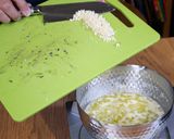 【アムド牧畜民の味】野葱バターソース作り方4写真