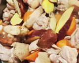 鶏肉と根菜の煮込み作り方3写真
