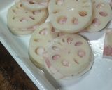 シンプル野菜料理☆れんこんのサクサク焼き作り方2写真