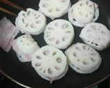 シンプル野菜料理☆れんこんのサクサク焼き作り方3写真