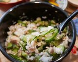火を使わないサバ缶丼作り方7写真