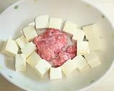 レンジで♪ 炒めない 麻婆豆腐作り方1写真