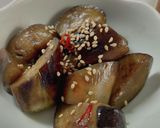 ピリ辛！茄子の炒め物作り方4写真