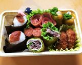 ベジートで巻いてお弁当作り方4写真