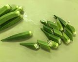 ５分で完成！ペペロンオクラ作り方1写真