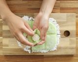 切りもちで簡単☆メロンクリーム大福作り方4写真